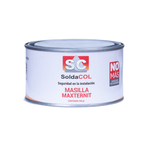 1/8 Masillas Maxternit 500gr